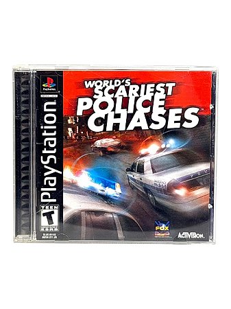 WORLD´S SCARIEST POLICE CHASES - USADO - PS1