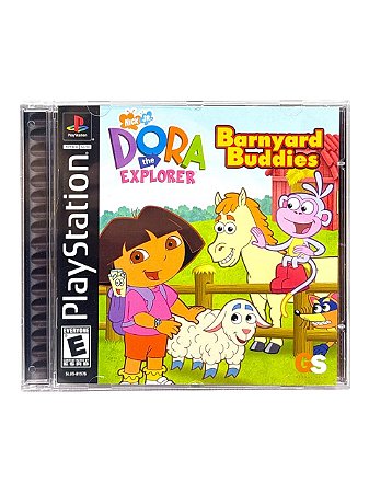 DORA THE EXPLORER: BARNYARD BUDDIES - USADO - PS1