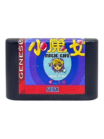 MAGIC GIRL - ARTE RELABEL - USADO - SEGA GENESIS