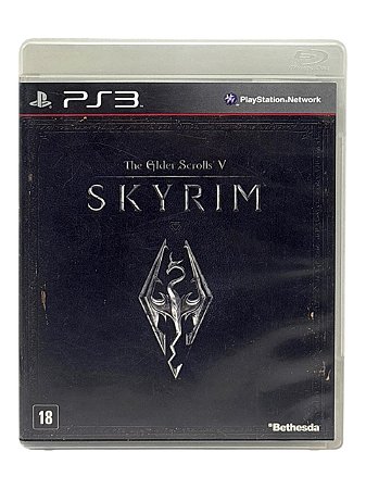THE ELDER SCROLLS V SKYRIM - C/ MAPA - USADO - PS3