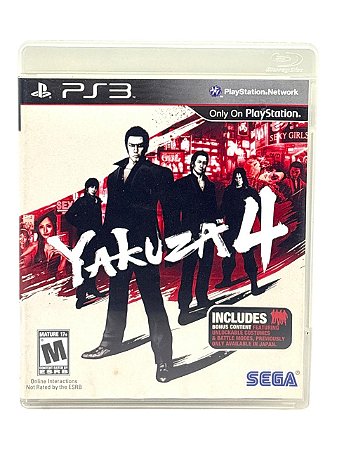 YAKUZA 4 - USADO - PS3