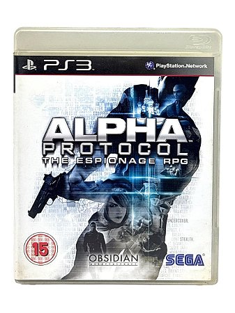 ALPHA PROTOCOL: THE ESPIONAGE RPG - EURO - USADO - PS3