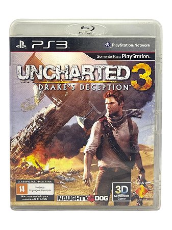 UNCHARTED 3: DRAKE DECEPTION - USADO - PS3