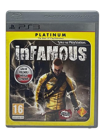 PLATINUM: INFAMOUS - EURO - USADO - PS3