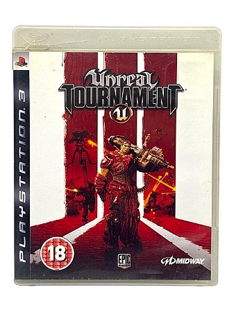 UNREAL TOURNAMENT III - EURO - C/ DETALHES - USADO - PS3