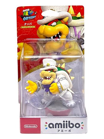 BOWSER EM SUA ROUPA DE CASAMENTO - AMIIBO - NOVO