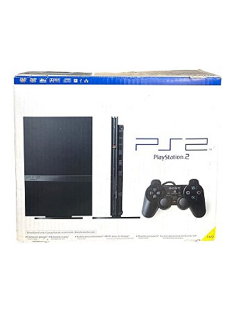 CONSOLE PLAYSTATION 2 SLIM - DESBLOQUEADO - USADO