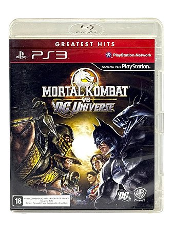 GREATEST HITS - MORTAL KOMBAT VS DC UNIVERSE - USADO - PS3