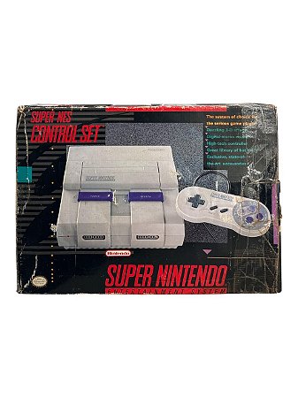 CONSOLE SUPER NINTENDO ENTERTAINMENT SYSTEM (SNES) - USADO