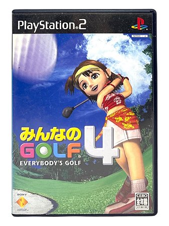 MINNA NO GOLF 4 - EVERYBODY'S GOLF - JAPAN REGION - USADO - PS2