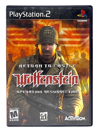 RETURN TO CASTLE WOLFENSTEIN: OPERATION RESURRECTION - USADO - PS2