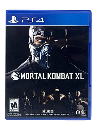 MORTAL KOMBAT XL  - USADO - PS4