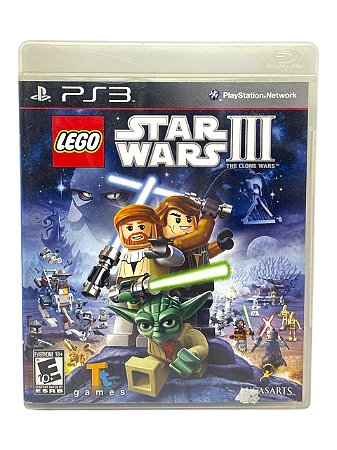 LEGO STAR WARS III THE CLONE WARS - USADO - PS3