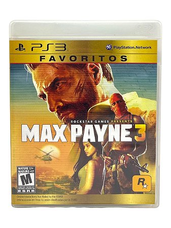 FAVORITOS - MAX PAYNE 3 - USADO - PS3