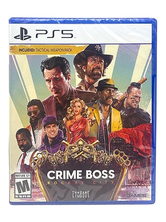 CRIME BOSS: ROCKAY CITY - NOVO - PS5