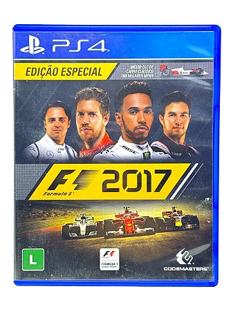 F1 (FORMULA 1) 2017 - USADO - PS4