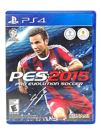 PES 2015 - C/ DETALHES - USADO - PS4