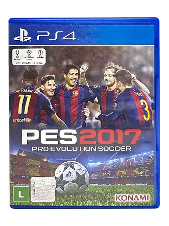 PES 2017 - USADO - PS4