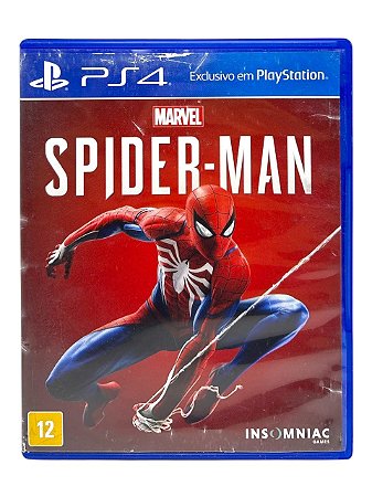 SPIDER-MAN - C/ DETALHES - USADO - PS4