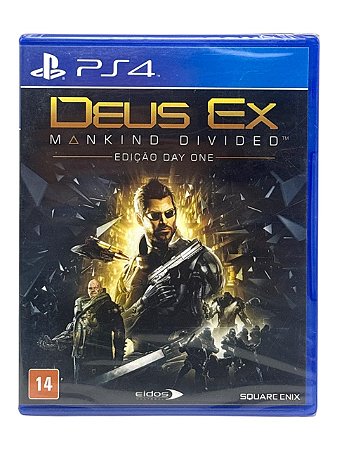 DEUS EX: MANKIND DIVIDED - NOVO - PS4