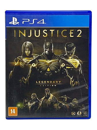 INJUSTICE 2: LEGENDARY EDITION - USADO - PS4