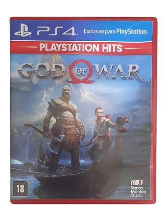 PLAYSTATION HITS - GOD OF WAR - C/ DETALHES - USADO - PS4