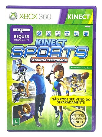 KINECT SPORTS - SEGUNDA TEMPORADA - USADO - XBOX 360