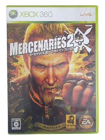 MERCENARIES 2 - JAPAN REGION - USADO - XBOX 360
