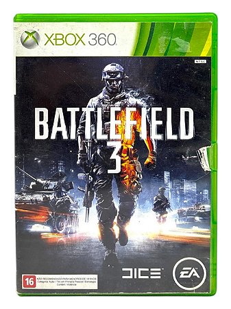BATTLEFIELD 3 - C/ DETALHES - USADO - XBOX 360