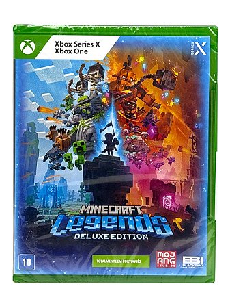 MINECRAFT LEGENDS DELUXE EDITION - NOVO - XBOX ONE/ SERIES X