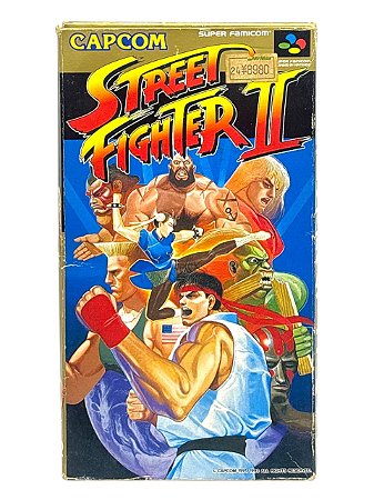 STREET FIGHTER II - JP - USADO - SUPER FAMICOM