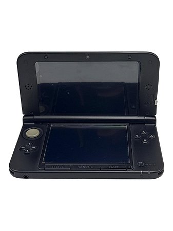 CONSOLE NINTENDO 3DS XL STANDARD COR PRETO - DESBLOQUEADO 64GB - USADO