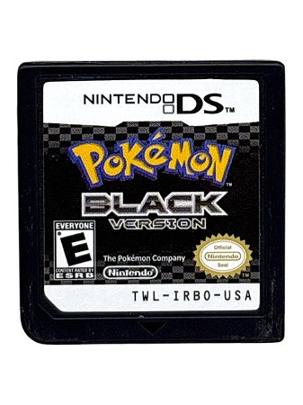 POKEMON BLACK VERSION - APENAS MÍDIA - USADO - NINTENDO DS