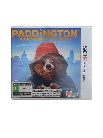 PADDINGTON ADVENTURE IN LONDON - NOVO - 3DS