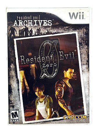 RESIDENT EVIL ARCHIVES: RESIDENT EVIL ZERO - USADO - NINTENDO Wii