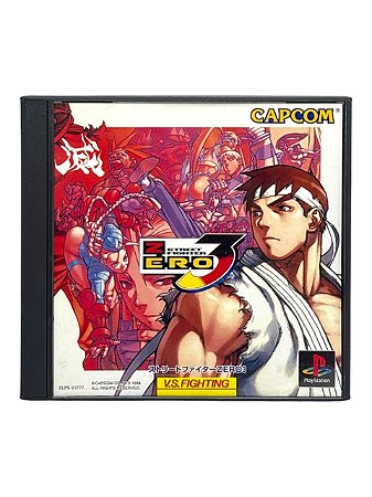 STREET FIGHTER ZERO 3 - JP - USADO - PS1