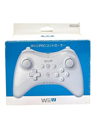 CONTROLE PRO NINTENDO WII U - BRANCO (JP) NOVO