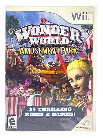 WONDER WORLD AMUSEMENT PARK - USADO - NINTENDO Wii