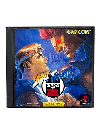 STREET FIGHTER ZERO 2 - JP - USADO - PS1