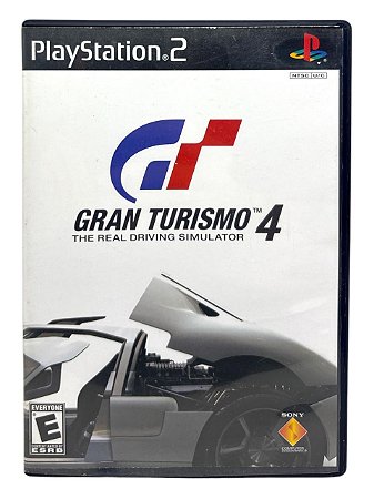 GRAN TURISMO 4 THE REAL DRIVING SIMULATOR - C/ DETALHES - USADO - PS2