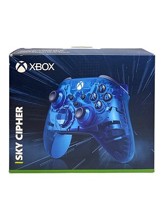 CONTROLE XBOX SKY CIPHER - XBOX SERIES X/S/ ONE/ WINDOWS - NOVO
