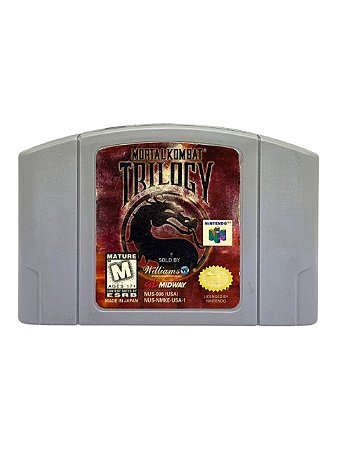 MORTAL KOMBAT TRILOGY - USADO - NINTENDO 64