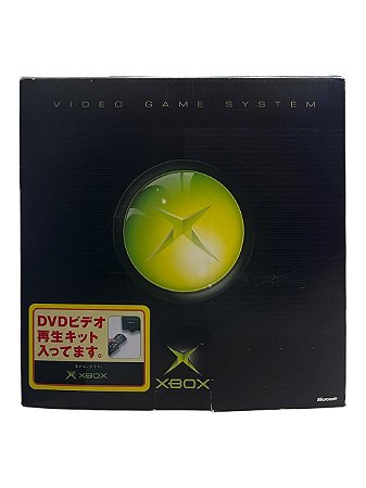 CONSOLE XBOX CLÁSSICO - BLOQUEADO JP (COM OS PLÁSTICOS DE ÉPOCA) - NOVO