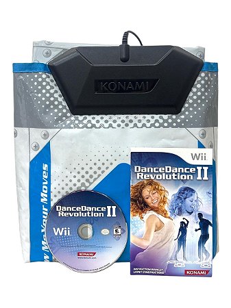 DANCE DANCE REVOLUTION II + DANCE PAD - USADO - NINTENDO Wii