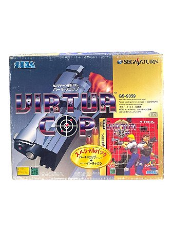 SEGA SATURN VIRTUAL GUN - USADO