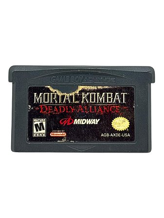MORTAL KOMBAT DEADLY ALLIANCE - USADO - GAME BOY ADVANCED