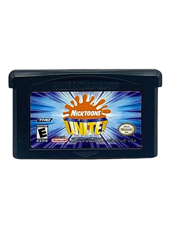 NICKTOONS UNITE! - USADO - GAME BOY ADVANCED