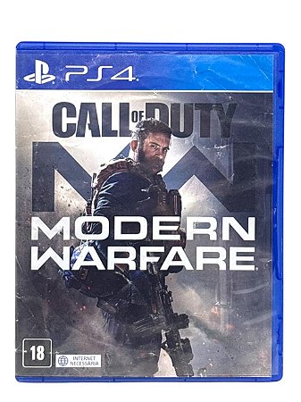 CALL OF DUTY MODERN WARFARE- C/ DETALHES - USADO - PS4
