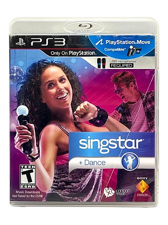 SINGSTAR + DANCE - USADO - PS3
