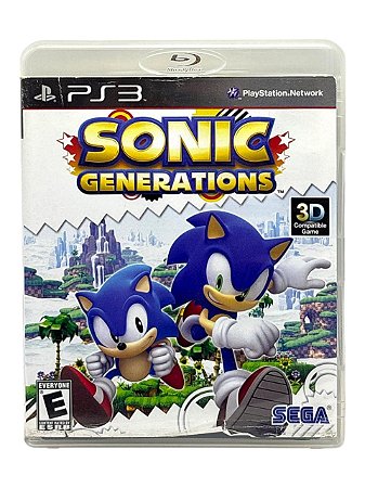 SONIC GENERATIONS - USADO - PS3
